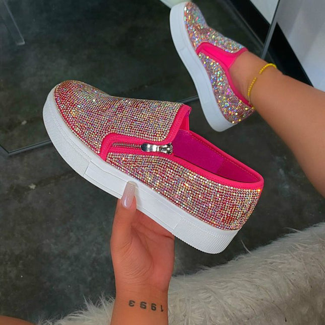 Rhinestone Casual Sko
