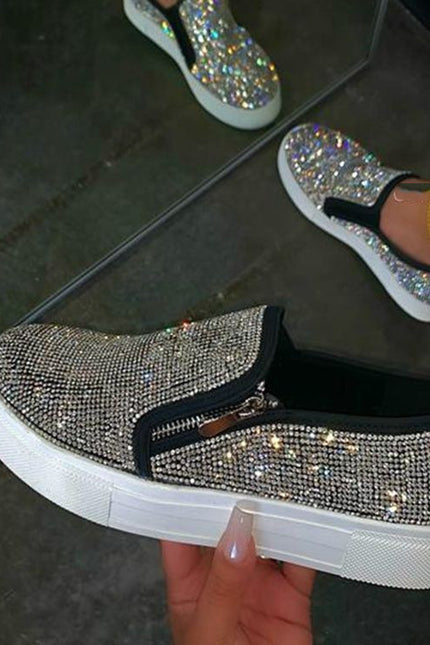 Rhinestone Casual Sko