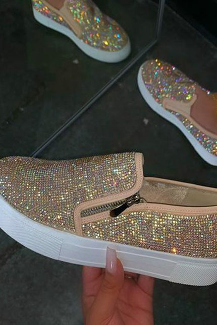 Rhinestone Casual Sko